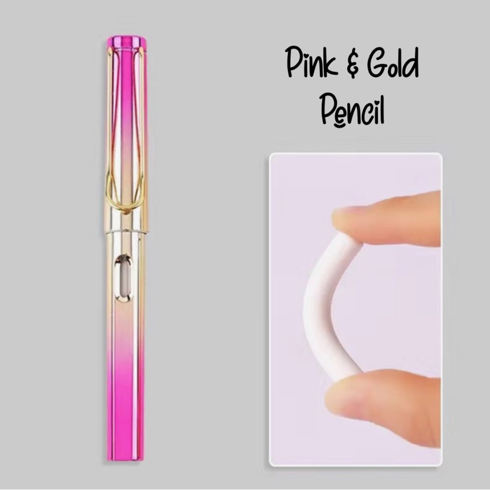 🍒🍒 Infinity Pink & Gold Pencil